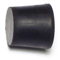 Midwest Fastener 1.1" x 15/16" x 1" #5-1/2 Black Rubber Stoppers 4PK 65871